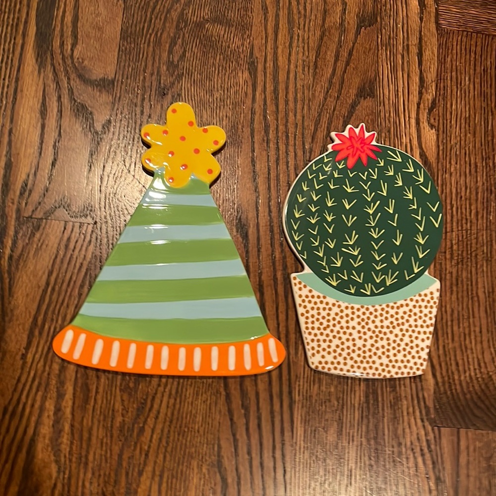 Coton colors set of two large plate attachments